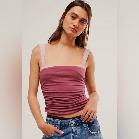 Free People 2 Tone Tank - Picture 4 of 12